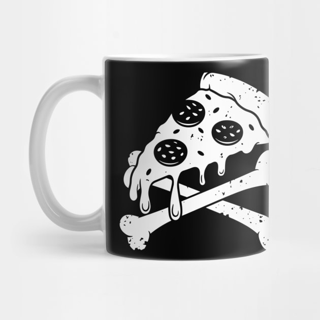 Pizza Skull Food Lover Foodie Humor by Anticorporati